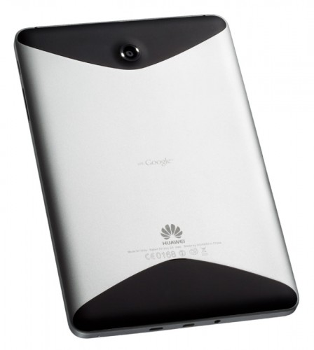 Baksidan på Huawei:s surfplatta MediaPad