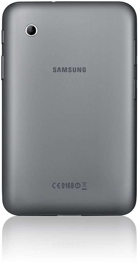 Samsung Galaxy Tab 2 baksida